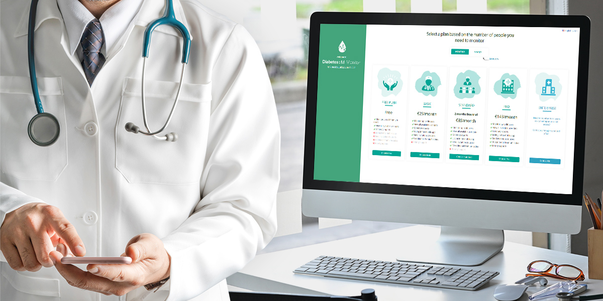 Diabetes:M Monitor with Enhanced Plans to SMBs and Corporate clients