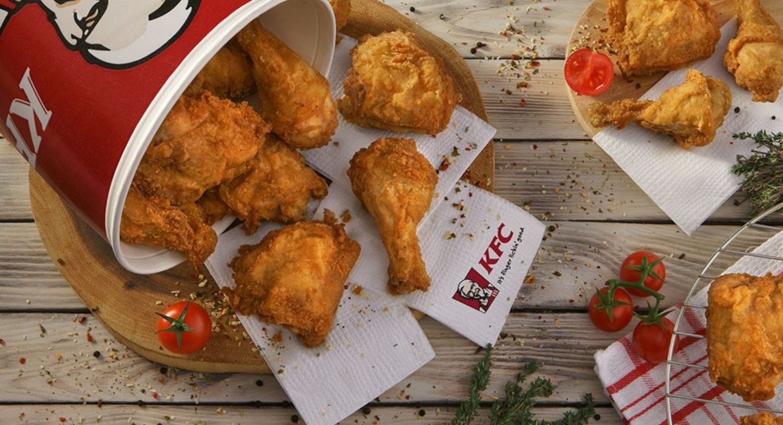 New KFC web site for better UX