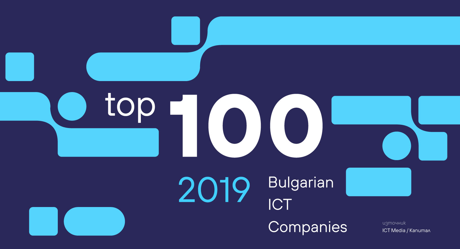 Sirma Group among the best companies in Top 100 ICT ranking in Bulgaria for 2019