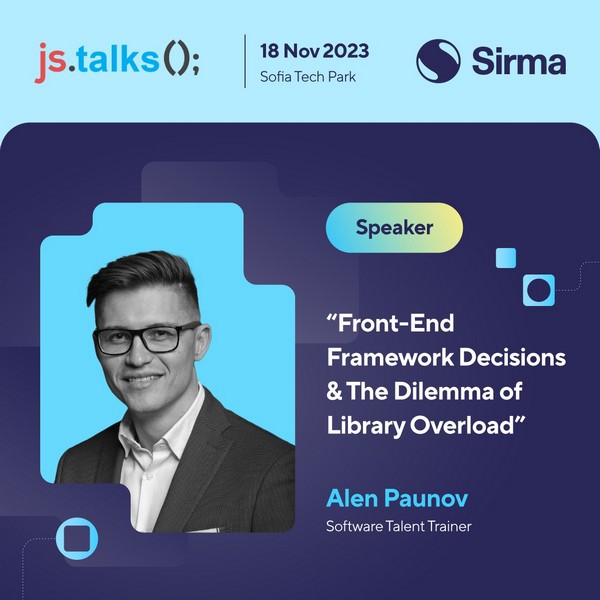 Sirma Solutions Supports JS Talks 2023 - A Premier JavaScript Event